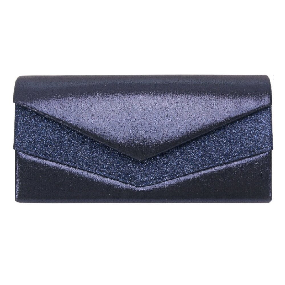 Navy Clutch Purse